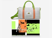 MIGUEL CELINE LUXURY TRAVEL DUFFLE BAG