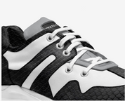 MIGUEL CELINE WOMENS LIMITED EDITION ITALIAN LEATHER SNEAKERS