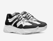 MIGUEL CELINE WOMENS LIMITED EDITION ITALIAN LEATHER SNEAKERS